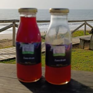 Zumo uva negra de agricultura sostenible